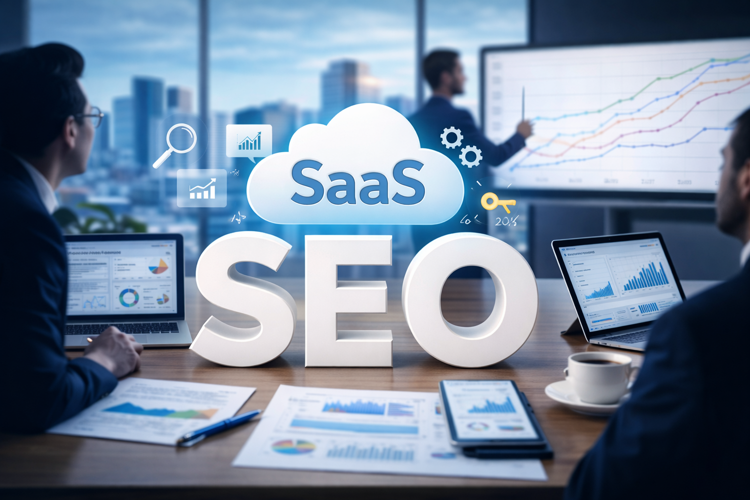 Capa: Estratégias de SEO para SAAS em 2026 que realmente funcionam para B2B